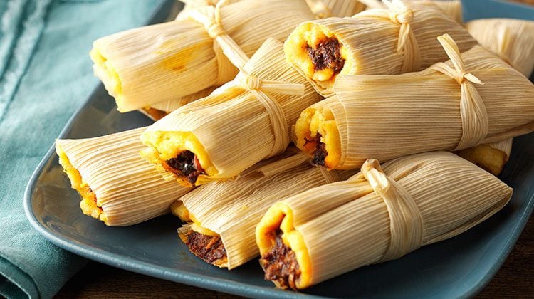 what mexican food is wrapped in corn husks
